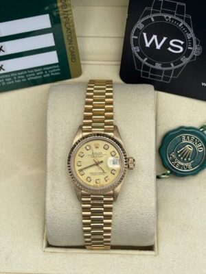 ROLEX LADIES DATEJUST FULL GOLD
