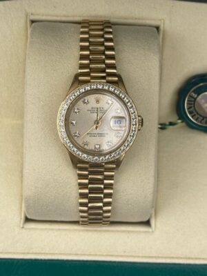 ROLEX LADIES DATEJUST FULL GOLD