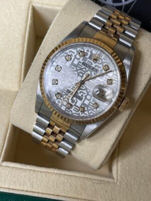 Rolex Datejust 36mm Steel and Yellow Gold 16233