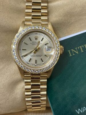 ROLEX DATEJUST LADIES 18K , 69178