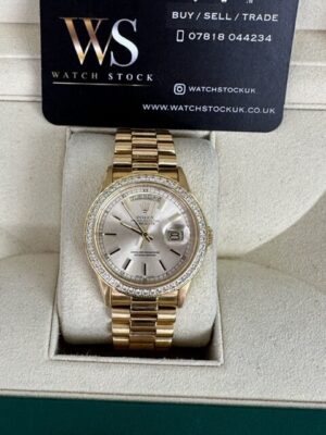 ROLEX 18K YELLOW GOLD  DAYDATE 36MM 18038