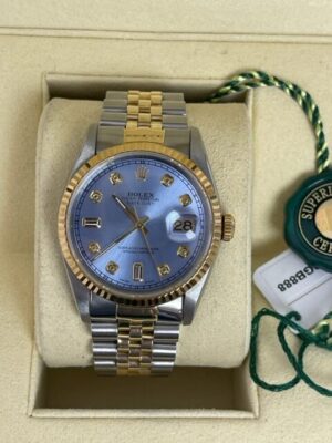 Rolex Datejust 36mm Steel and Yellow Gold 16233