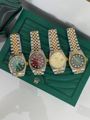 Rolex Datejust CUSTOM 36mm Steel and Yellow Gold