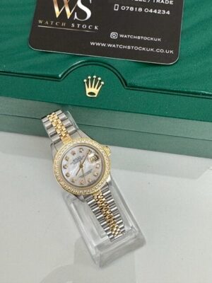 ROLEX LADIES DATEJUST 26 69173 FULL SET