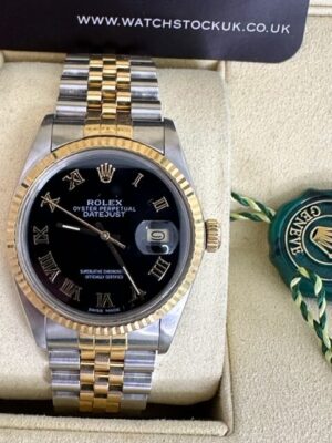 Rolex Datejust 36mm Steel and Yellow Gold