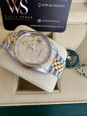 Rolex Datejust 36mm Steel and Yellow Gold 16233