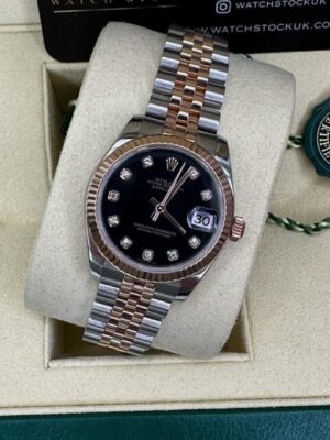 DATEJUST 31MM STEEL AND ROSE GOLD FULL SET