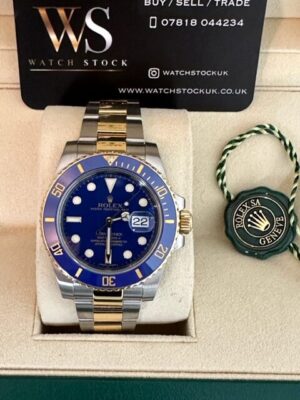 Rolex BLUESY Submariner 116613LB FULL SET