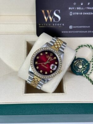 Rolex Datejust Custom 36mm Steel and Yellow Gold