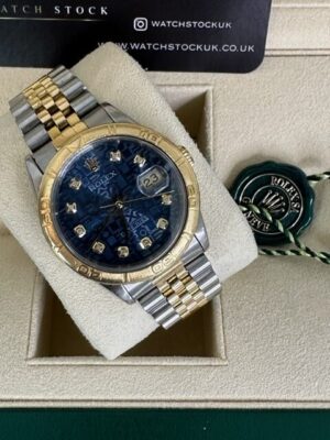 Rolex Turn o Graph Datejust 36mm Steel and Yellow Gold 16263