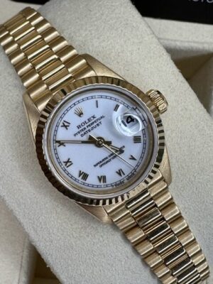 ROLEX LADIES 26MM DATEJUST FULL GOLD