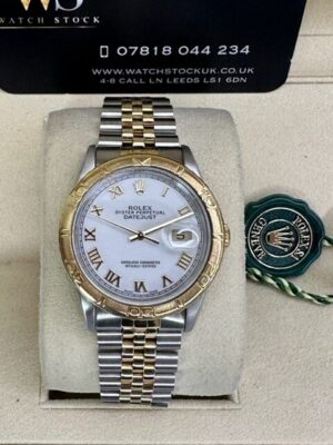 Rolex Turn o Graph Datejust 36mm Steel and Yellow Gold 16263