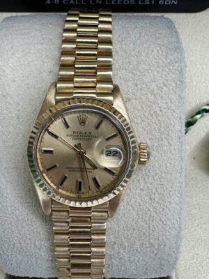 ROLEX DATEJUST LADIES 18K , 26mm