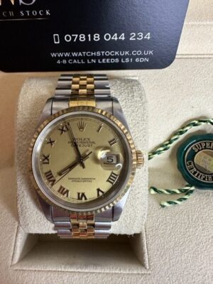 Rolex Datejust 36mm Steel and 18k Gold