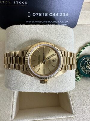 ROLEX LADIES 18K , 67198