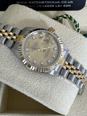 ROLEX LADIES DATEJUST 26 69173 FULL SET