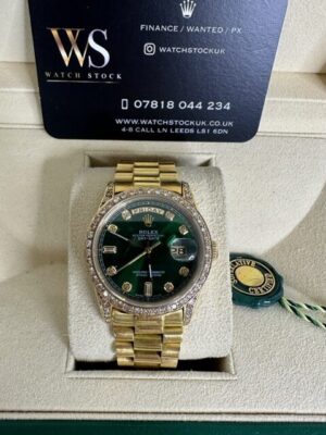 ROLEX 18K YELLOW GOLD CUSTOM DAYDATE 36MM