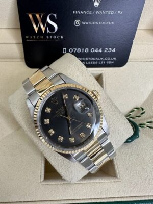Rolex Datejust 36mm Steel and Yellow 18K Gold