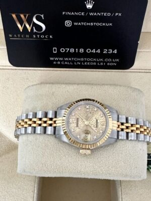 ROLEX LADIES DATEJUST 26 69173 FULL SET