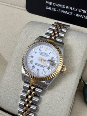 ROLEX LADIES DATEJUST 26 69173 FULL SET