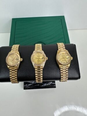 ***VALENTINES SALE PRICE ENDING SHORTLY*** ROLEX LADIES 26MM DATEJUST FULL GOLD MODELS