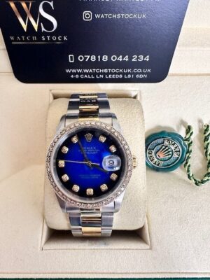 Rolex Datejust 36mm Steel and Yellow Gold