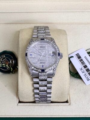 ROLEX  WHITE GOLD DATEJUST 31MM FULL SET