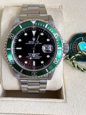 ROLEX SUBMARINER DATE GREEN BEZEL