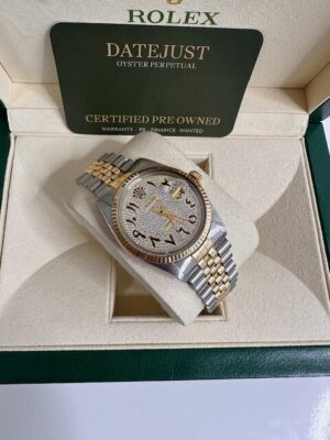 Rolex Datejust 36mm Steel and Yellow Gold