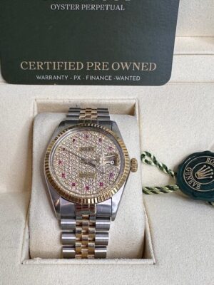 Rolex Datejust 36mm Steel and Yellow Gold