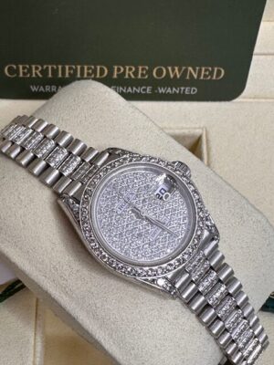 ROLEX WHITE GOLD DATEJUST 26MM