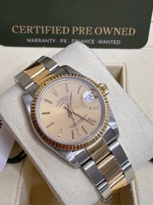 DATEJUST 31MM MID SIZE STEEL AND 18K GOLD