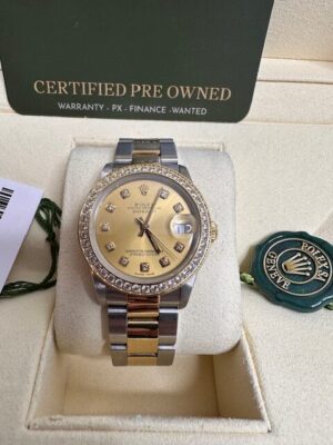 DATEJUST 31MM MID SIZE STEEL AND 18K GOLD