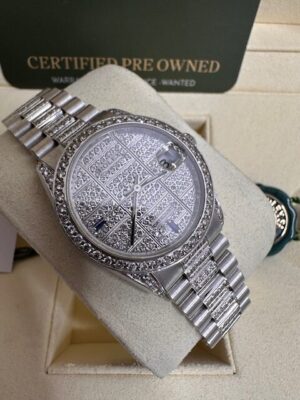 ROLEX  WHITE GOLD DATEJUST 31MM