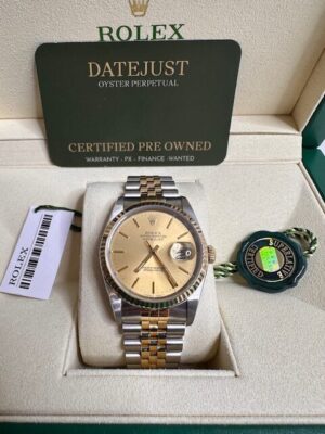 Rolex Datejust 36mm Steel and Yellow Gold 16233