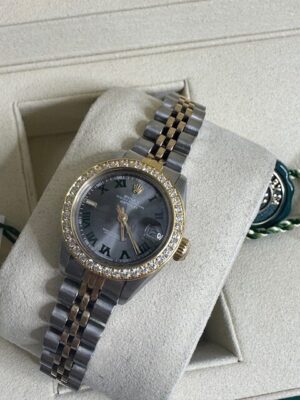ROLEX LADIES DATEJUST 26MM 18K AND STEEL