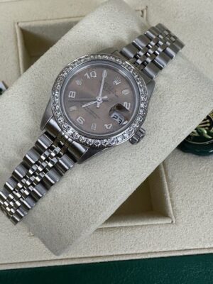 LADIES 26MM DATE STEEL