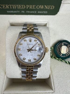 DATEJUST 31MM STEEL AND GOLD