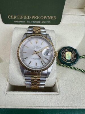 Rolex Datejust 36mm Steel and Yellow Gold