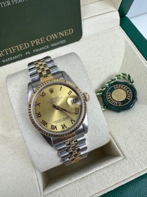 DATEJUST 31MM STEEL AND GOLD