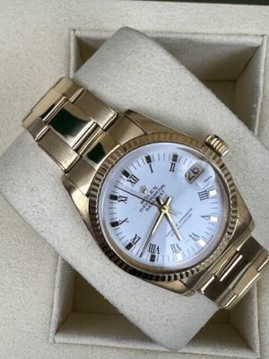 ROLEX 18K YELLOW GOLD DATEJUST 31MM