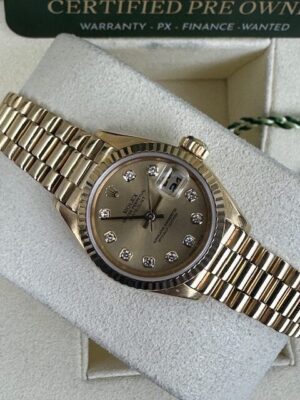ROLEX DATEJUST LADIES 18K , 69178