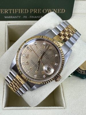 Rolex Datejust 36mm Steel and Yellow Gold
