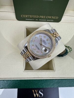 Rolex Datejust 36mm Steel and 18k Yellow Gold 16233