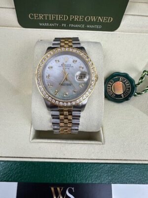 Rolex Datejust 34mm Steel and Yellow Gold