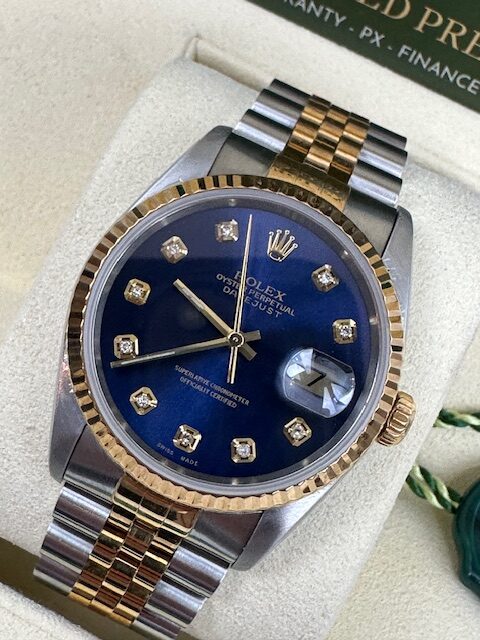 Rolex Datejust 36mm Steel and 18K Yellow Gold