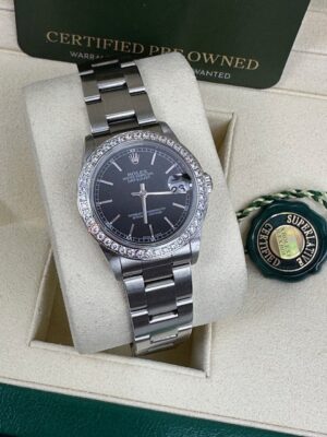 DATEJUST 31MM  STEEL BOX AND PAPERS