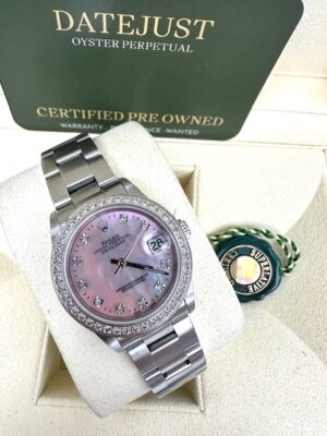 DATEJUST 31MM  STEEL BOX AND PAPERS