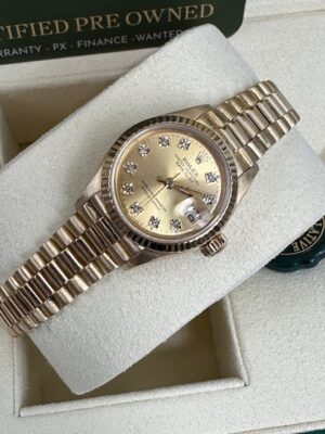 ROLEX DATEJUST LADIES 18K , 69178