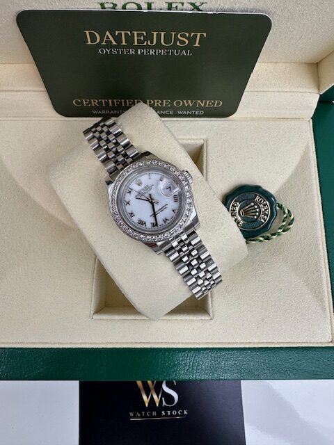 DATEJUST  179174 26MM  STEEL  BOX AND PAPERS